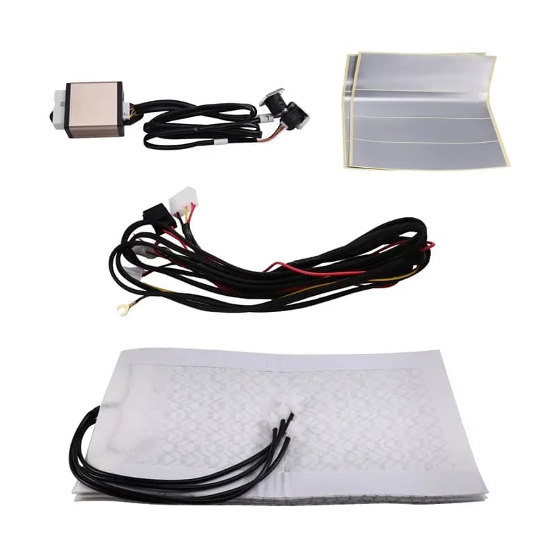 AASS-Kit Heating Universal 2 Seats with 3 Level Control System and Square Switch