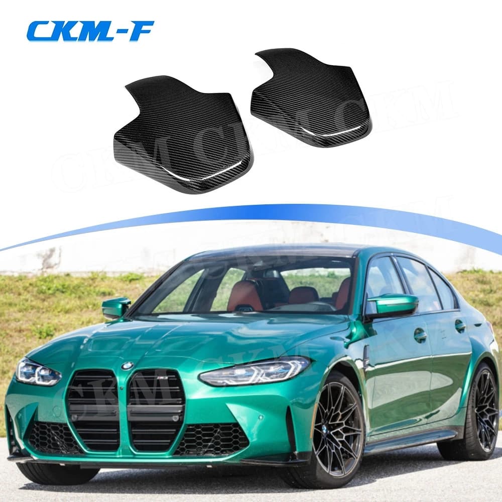Per BMW Serie 3 G80 M3 Serie 8 F91 F97 F98 2020+ Coperture Interne per Sedili in Fibra di Carbonio Accessori e Finiture