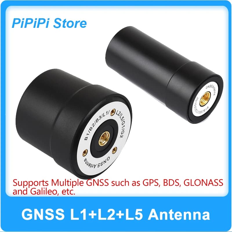 Active Positioning antenna Quadrifilar Helix Multi-GNSS L1+L2+L5 with SMA connector, GPS support, BDS, GLONASS, Galileo, etc.