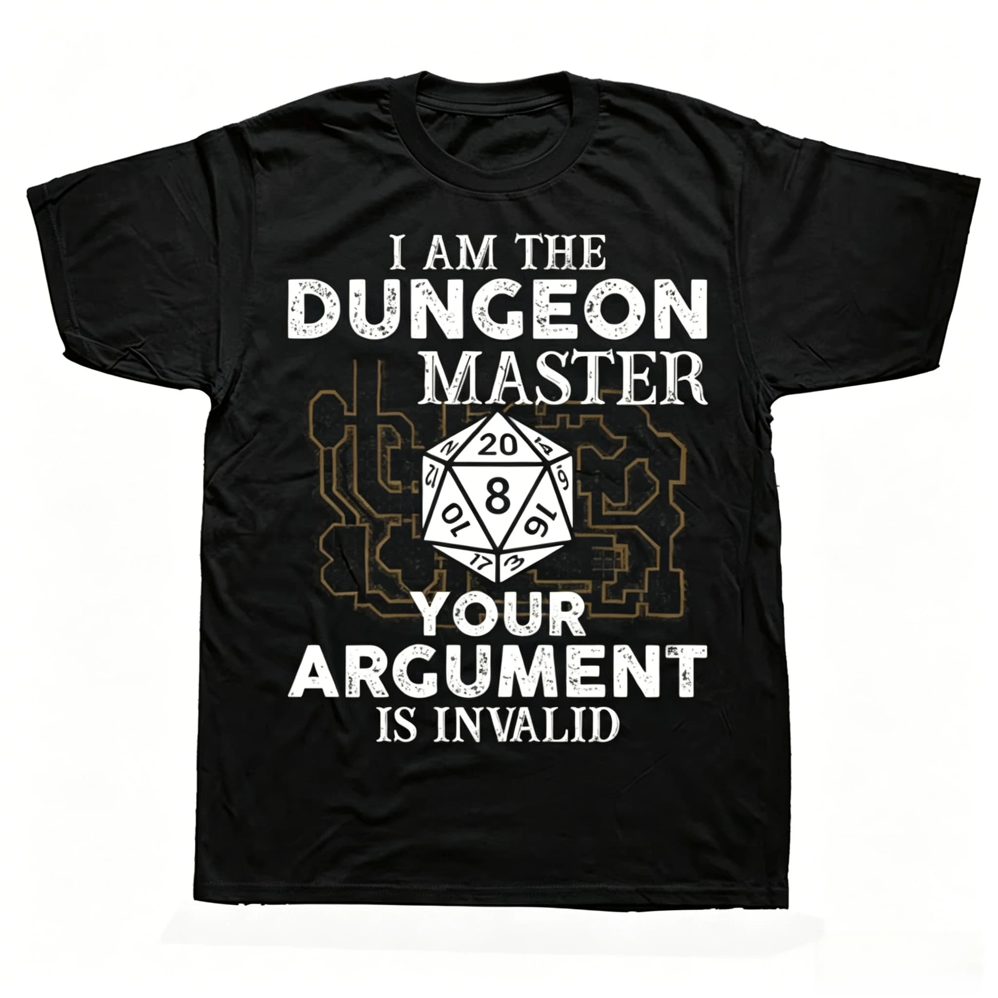 Funny Dungeons and Dragons Dungeon Master T Shirts Cotton Streetwear Short Sleeve Birthday Gifts Mens Clothing Oversized T Shirt