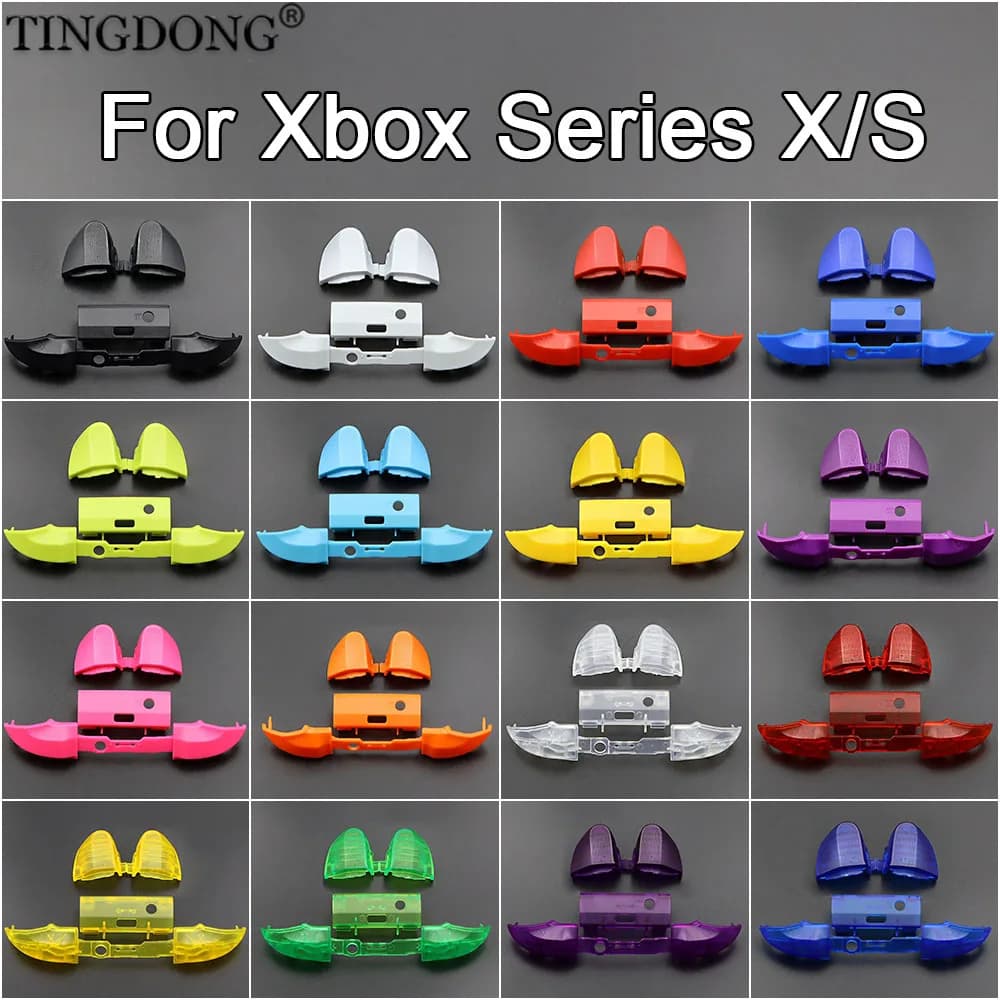 Ricambio per controller Xbox Series X S: pulsanti RB LB, grilletti RT LT, supporto barra centrale, parte di riparazione.