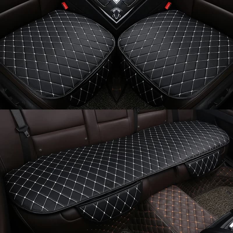Universal Car Seat Covers PU Leather Interior Accessories Auto Car Seat Covers for Auto Leather Car Seat Covers for Auto