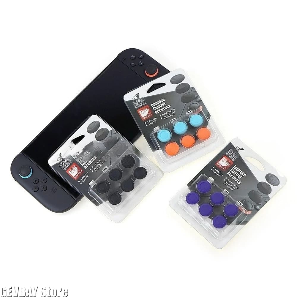 Set di Copri-Joystick Savage Raven di Skull&Co, Cappucci per Controller PS5 PS4 Switch 2 Pro