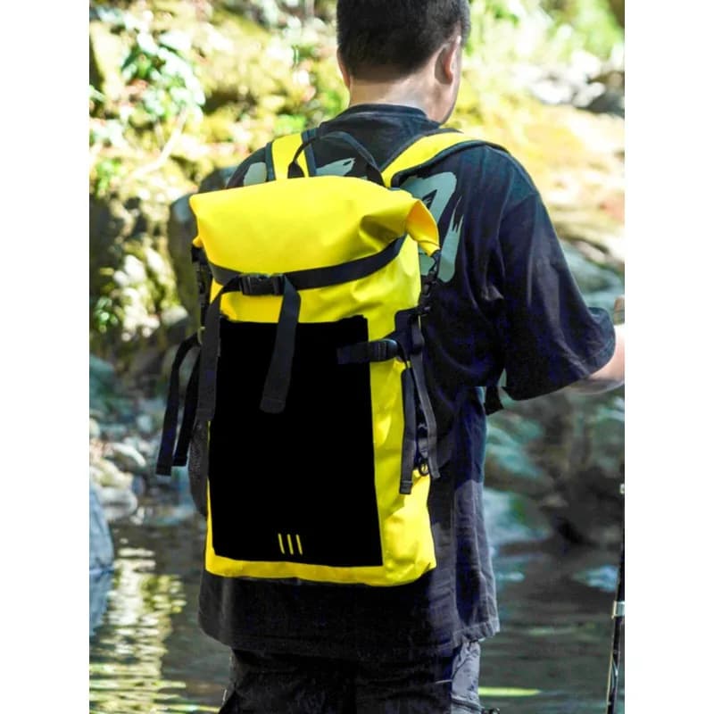 Zaino impermeabile da esterno per immersioni, snorkeling, nuoto in fiume, borsa impermeabile per la spiaggia, zaino porta pinne da nuoto