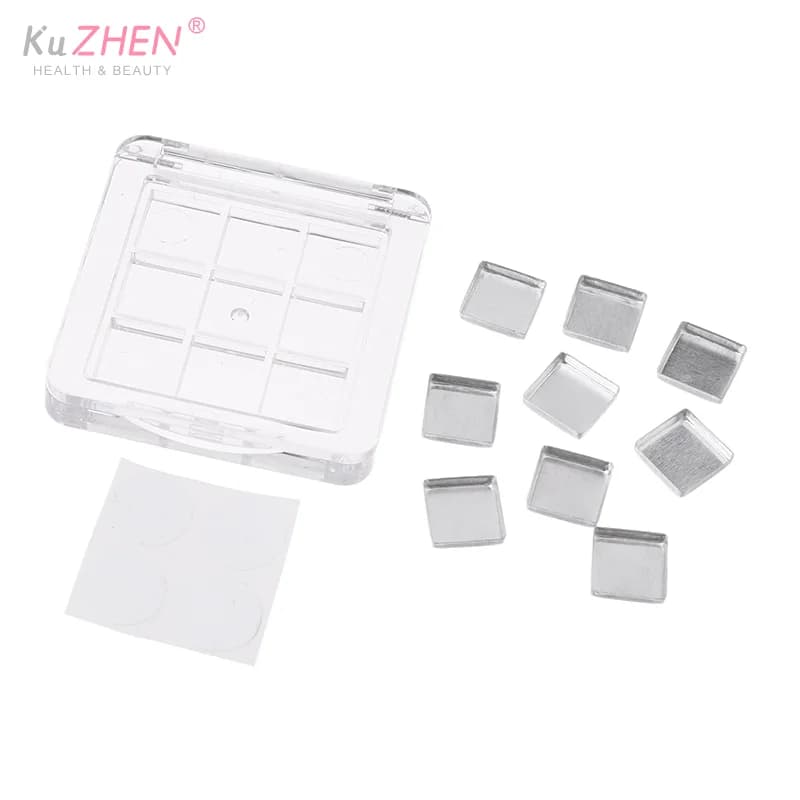 9 grids empty boxes for umbrellas palette makeup for flat eyes storage for women girls makeup beginners tool shadow diy
