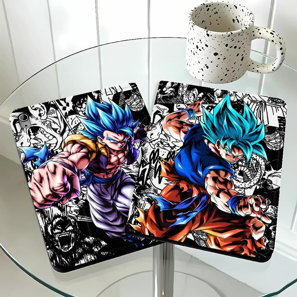 D-Dragon Balls Comics Case for Samsung Galaxy Tab S10 Plus S9+ S10 Lite S11 A9Plus S9 FE A11 S7 S8+ A7 Lite S10FE A8 with Pencil