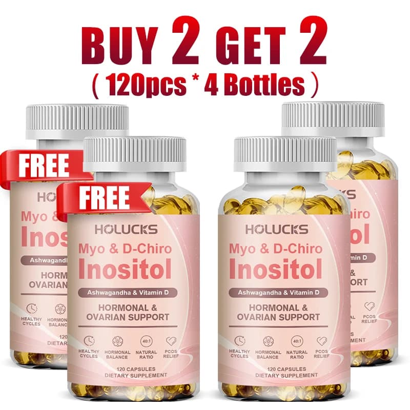 Supplement of Myo and D-Chiro Inositolo, with Vitamin D3, to Reduce Vows, Favor a Healthy Sugar Level in Blood and Energy, Non-GMO