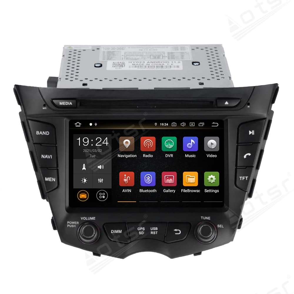 Carplay Video Android 13 per Hyundai Veloster FS 2011 - 2017 autoradio GPS IPS TV QLED schermo di navigazione 5G WIFI Multimedia Head