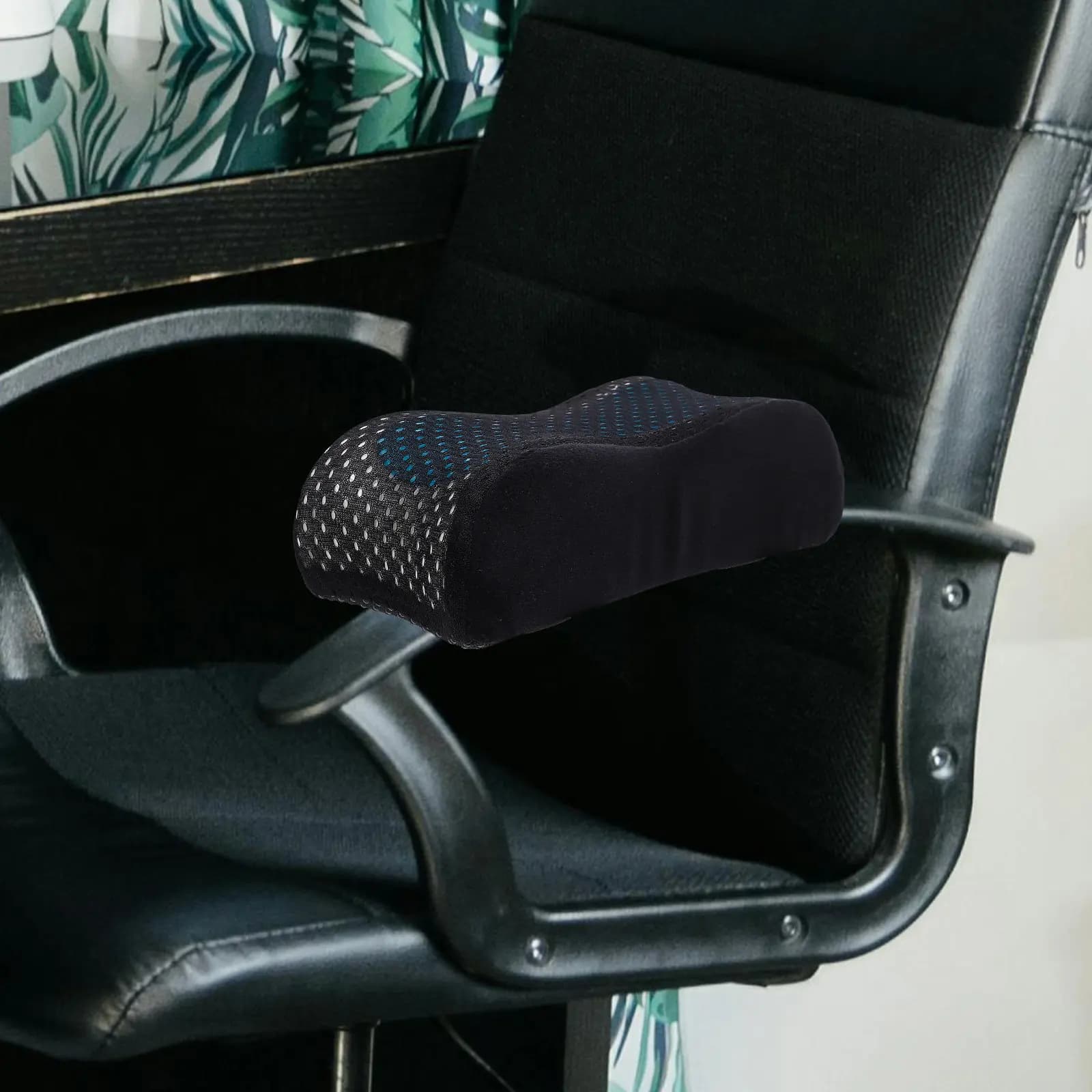 2 Pezzi Cuscini Ergonomici per Braccioli Sedia, Supporto Comodo per Gomiti, Ideali per Ufficio, Gaming, Sedia a Rotelle, Scrivania e Computer