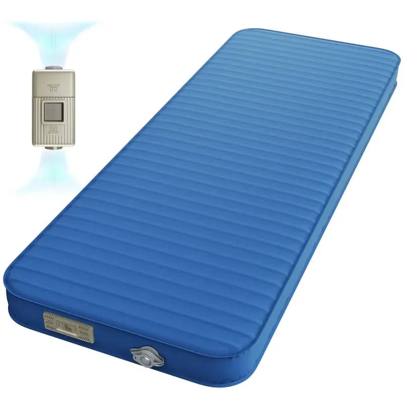 Custom Ultra-Thick Mattress With Pillow Self-Inflating Sleeping Pads Built-In Pump for Camping Park Travel