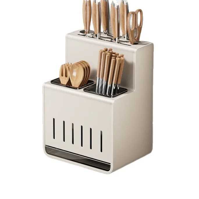 Kitchen rack kitchen knife rack high value kitchen knives wands integrated multifunctional storage cartridge