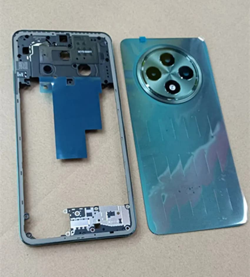 New Back Cover for oppo Reno 12F, Rear Battery Door Housing Case, Camera Lens Frame Replacement
