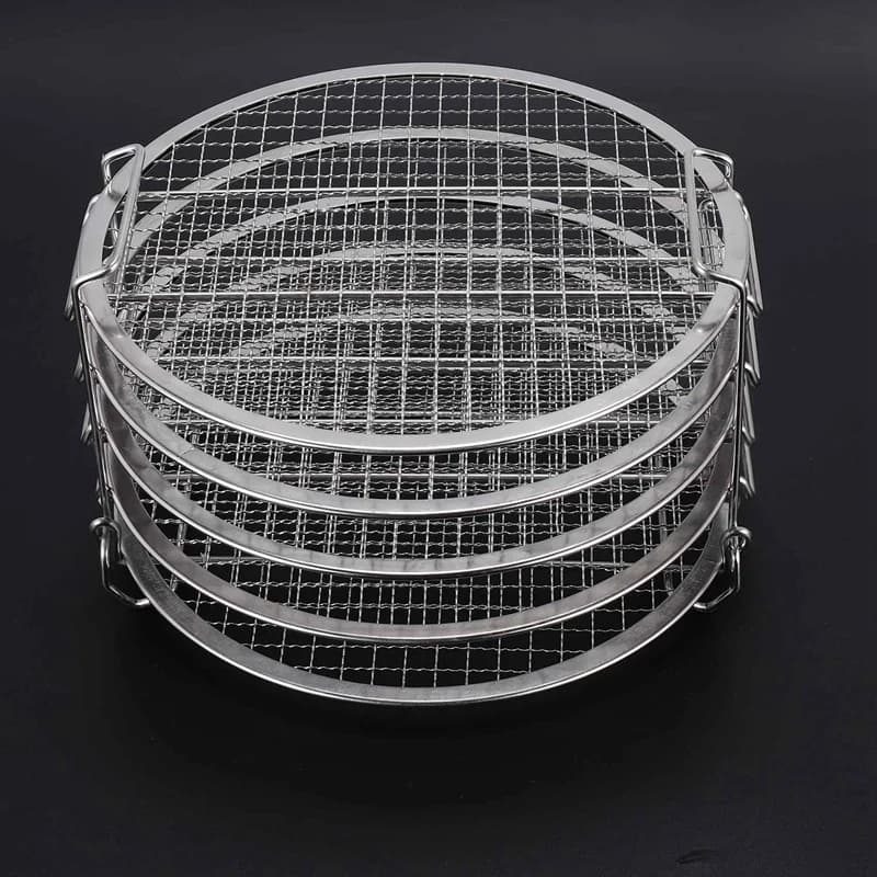 Dehydrator Grill, Ninja Foodi Accessory Grill, Pressure Pot and Air Fryer - Stainless Steel