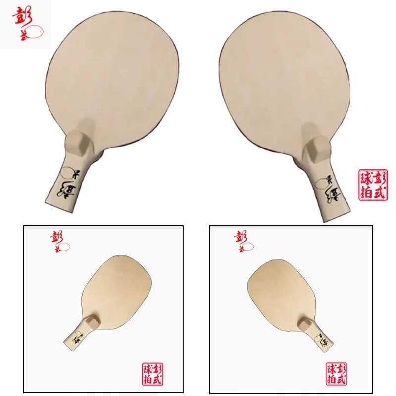 Chinese/Japanese style ping pong racks Ping pong racks with unevenly shaped lower blade