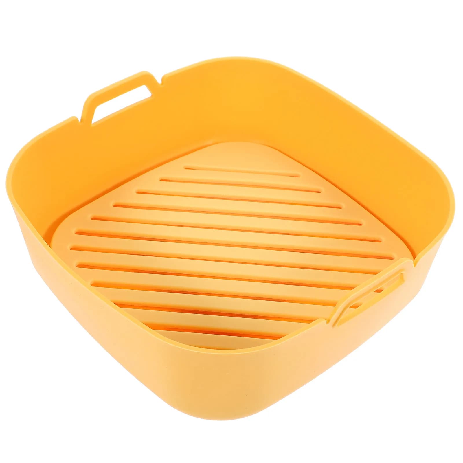 Tappetino in Silicone per Friggitrice ad Aria, Antiaderente, Resistente al Calore, Contenitore in Silicone per Accessori Friggitrice ad Aria, Multiuso