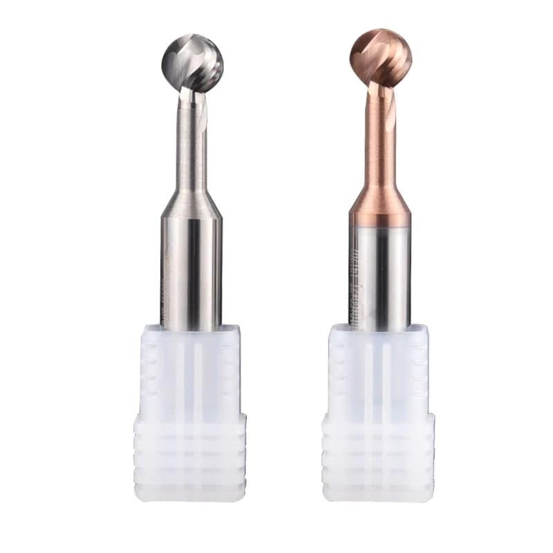 Fresa ad arco a forma di T a sfera fresa a candela per lecca-lecca fresa Cnc 3d in metallo duro integrale R0.5-R10 per acciaio e alluminio R0.5 R0.75 R1 R1.25 R1.5 R1.75 R2 R2.5 R3 R3.5 R4 R5 R6 R7 R8 R9 R10
