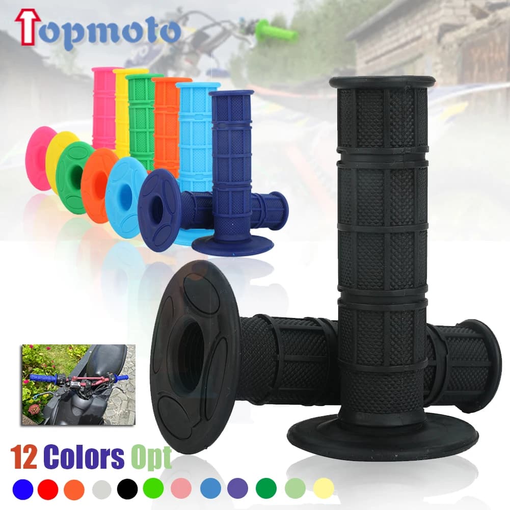 22 millimetri MX Gel Gomma Manubrio Grip Per CR CRF XR YZ WR TTR KX KLX RMZ RMX RM TC TE FC FE ATV Enduro Motocross Dirt Pit Bike