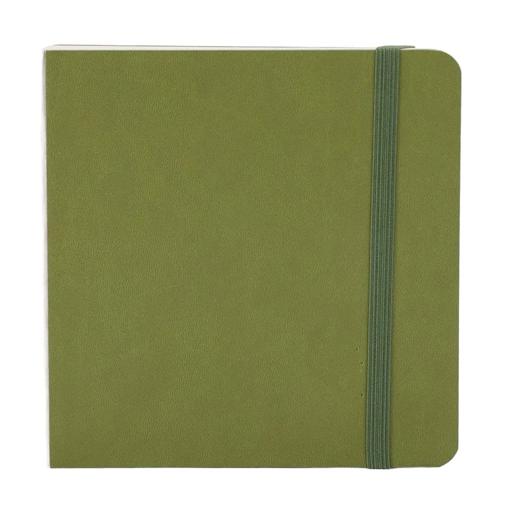 30 Sheets Watercolor Sketchbook 15×15cm Orange/Green Sketch Painting Paper Portable Watercolor Drawing Pad