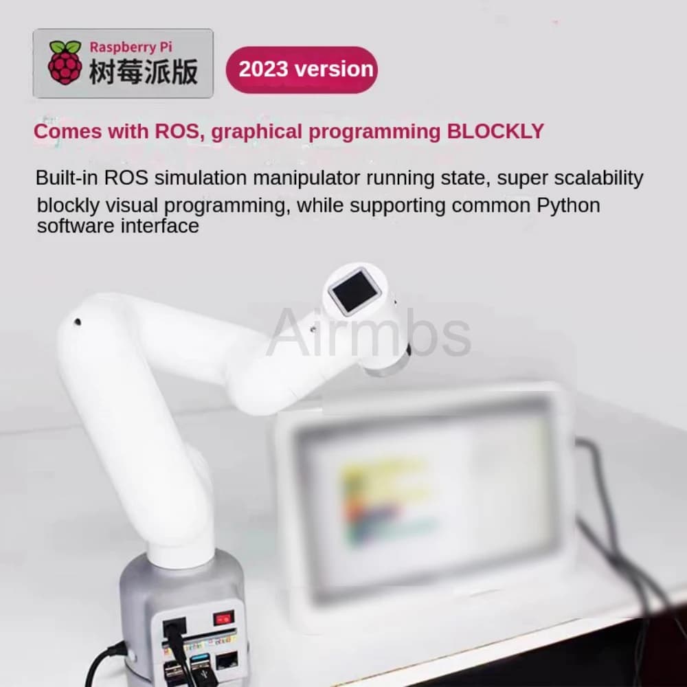 6 DOF Mycobot-Pi robotic arm with Raspberry Pi Image recognition Ros Education Artificial Intelligence