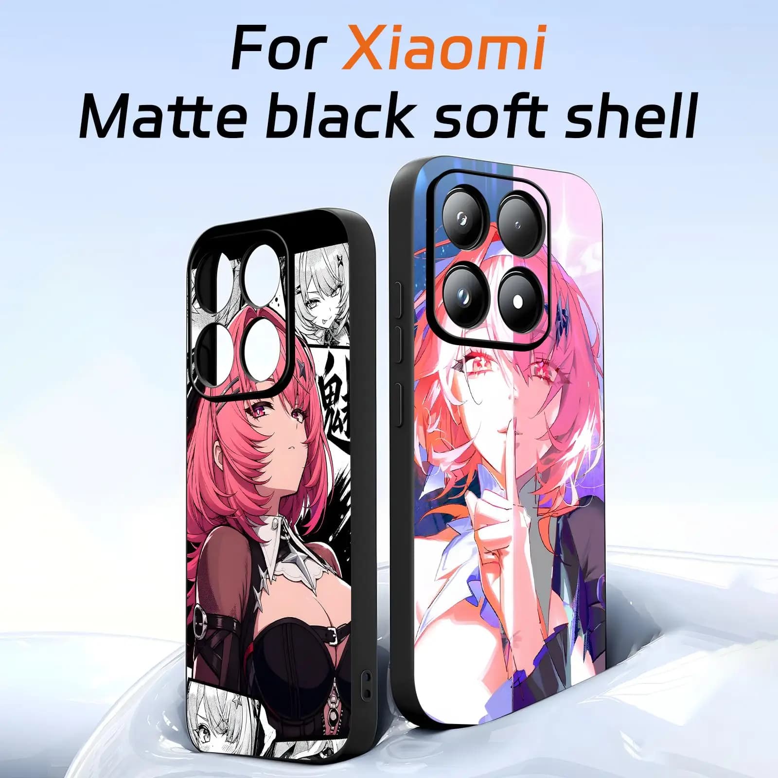Zenless Zone Zero Remielle Dan Phone Case For Xiaomi 17 15 14 13 12 11 T Ultra Pro Soft black Shockproof Cover