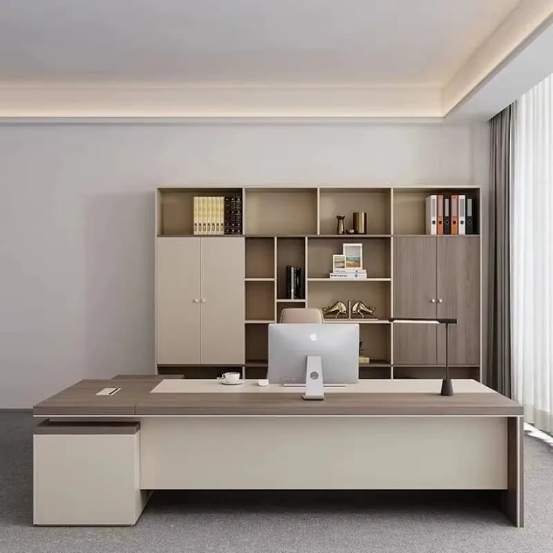 Scrivanie da Ufficio di Design Economiche, Organizzatore di Lusso, Scrivanie Angolari Regolabili, Scrivanie per Studio, Mobili da Ufficio