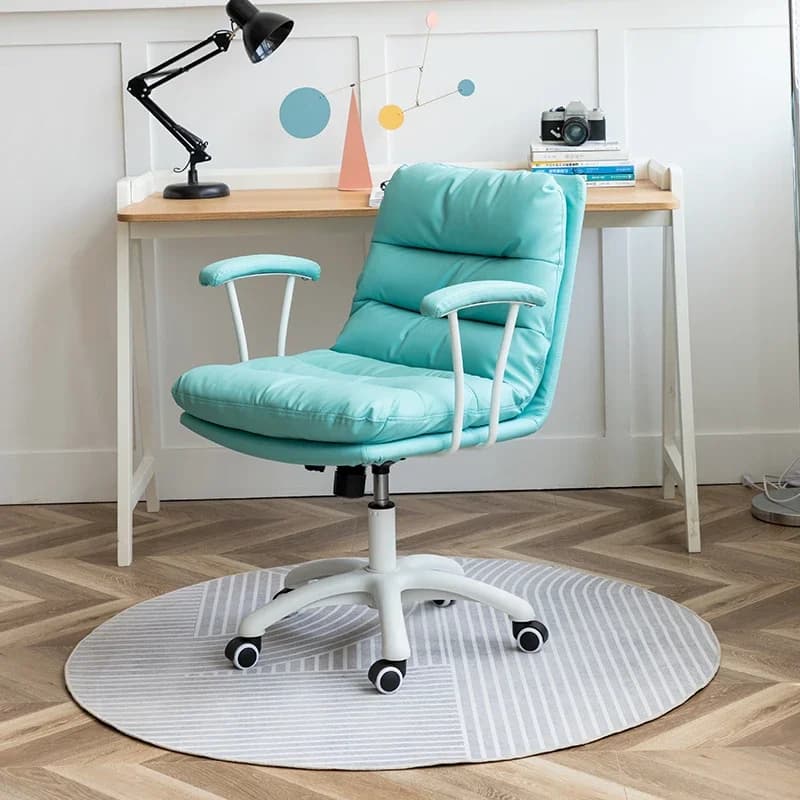 Sedia da ufficio da gioco economica Design Relax Floor Sedia da ufficio mobile moderna Sedia da ufficio girevole per camera da letto per computer