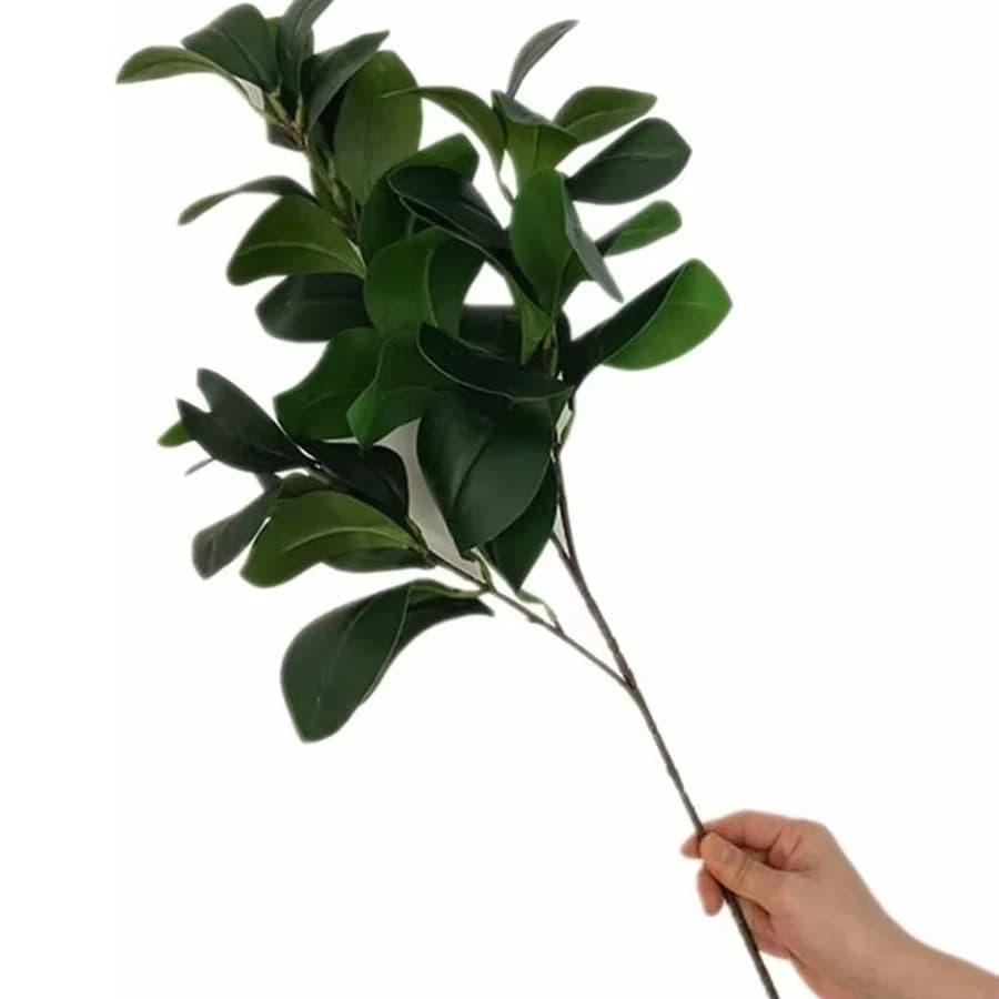 Pianta Floreale Artificiale Verde Yulan, Bouquet da Sposa, Decorazione per Casa, Giardino, Tavolo da Pranzo, Camera da Letto, Esterni, Festival, Regalo Fai da Te