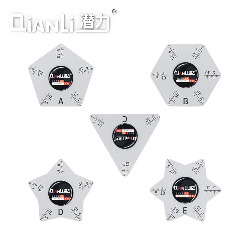 QianLi Disassemblatore dello schermo di separazione Scheda in acciaio inossidabile per telefono Tablet Cover posteriore Telaio batteria Strumenti aperti universali