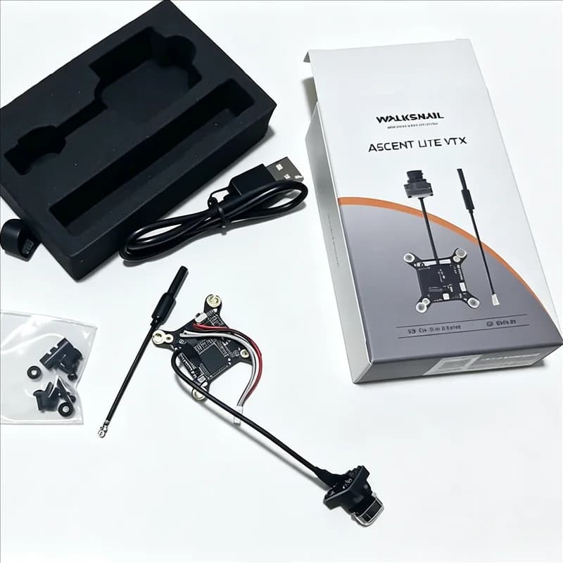 Walksnail Ascent Lite Digital FPV Kit,VTX & Camera Combo 720P 100fps 25‑100mW Power 3km Max Range for RC Quad