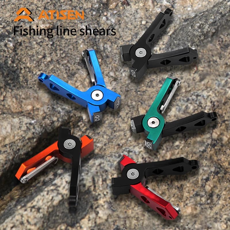 Outdoor fishing equipment, stainless steel fishing scissors, durable scissors, fishing glue wire, scissors and scissors for dances