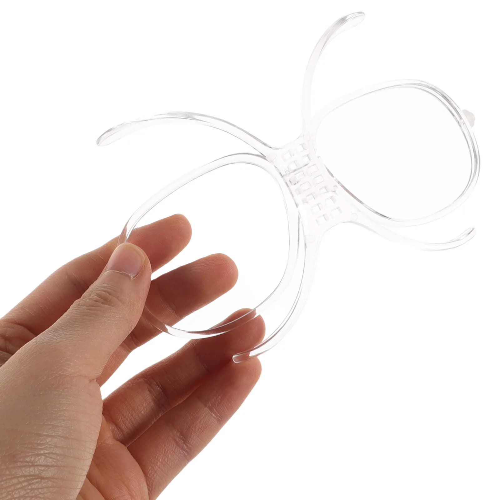 Inserto per Occhiali da Sci Butterfly, Telaio Interno Resistente agli Urti in Materiale PC Leggero, Adattatore per Occhiali da Sci, Accessori per Snowboard
