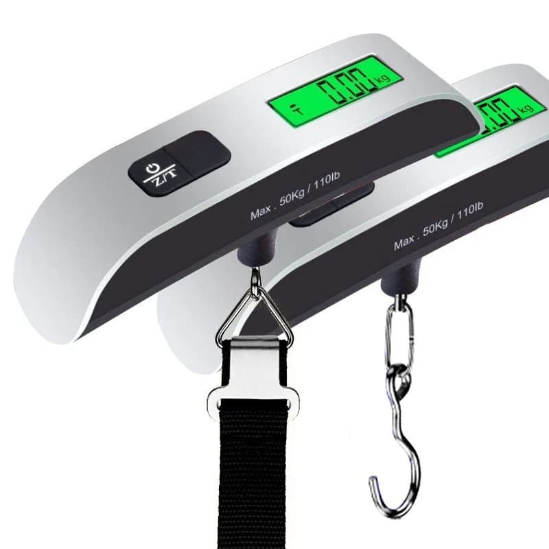 Portable Digital Luggage Scale 50kg High Precision Mini Handheld Electronic Scale for Travel Home Use