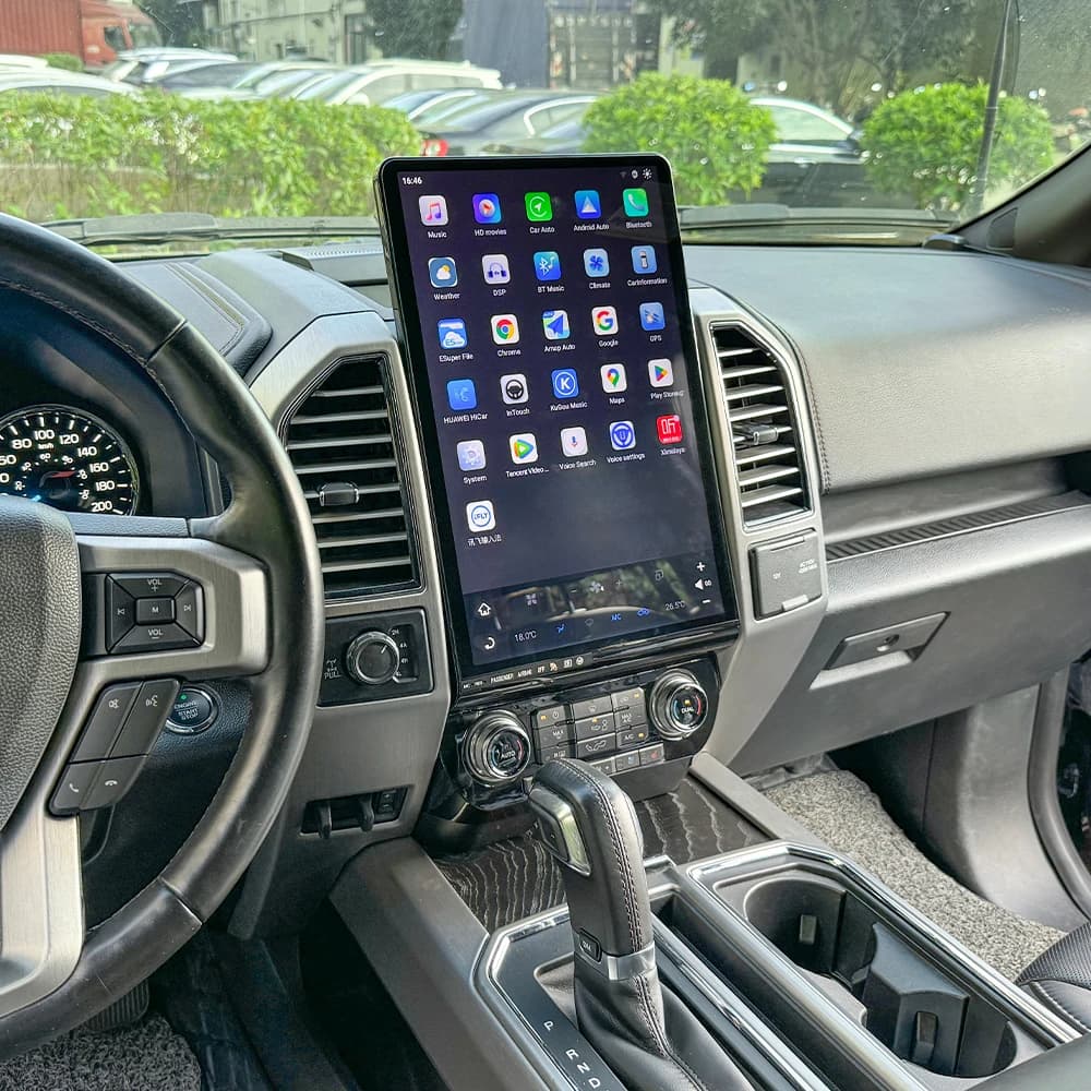 Android Auto Carplay 16.8" Multimedia Player For Ford F-150 2015-2021 F150 Car Radio GPS Navigation Tape Recorder Head Unit DSP