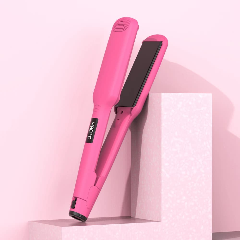 Professional hair plate with private label 450 degree infrared ion hair plate