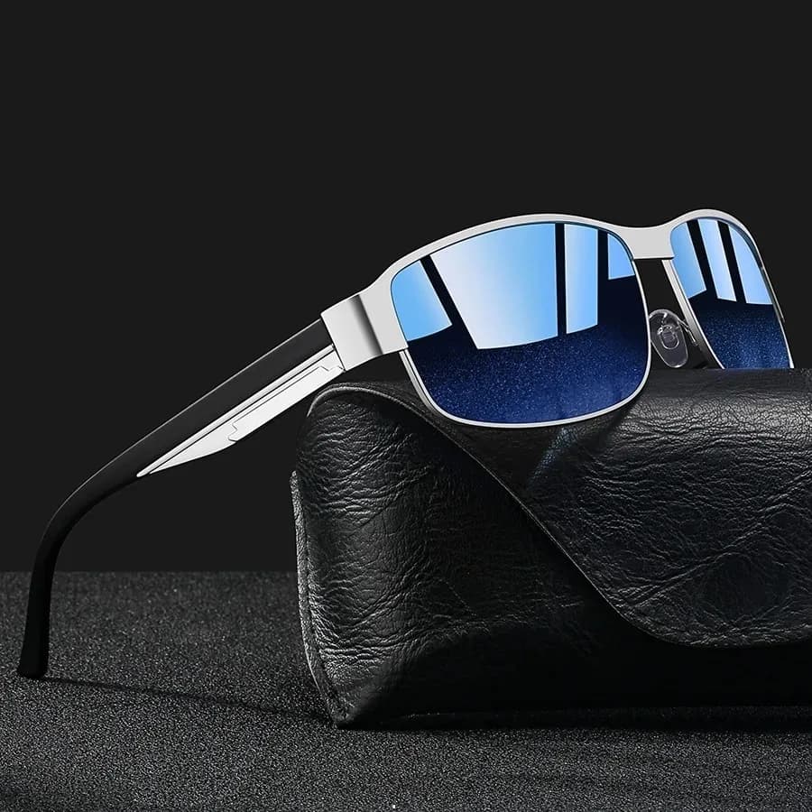 Classic Vintage High-quality Square Frame Sunglasses Men Women Fishing Driving Travel Fashion Brand Designer Leisure Sun Glasse