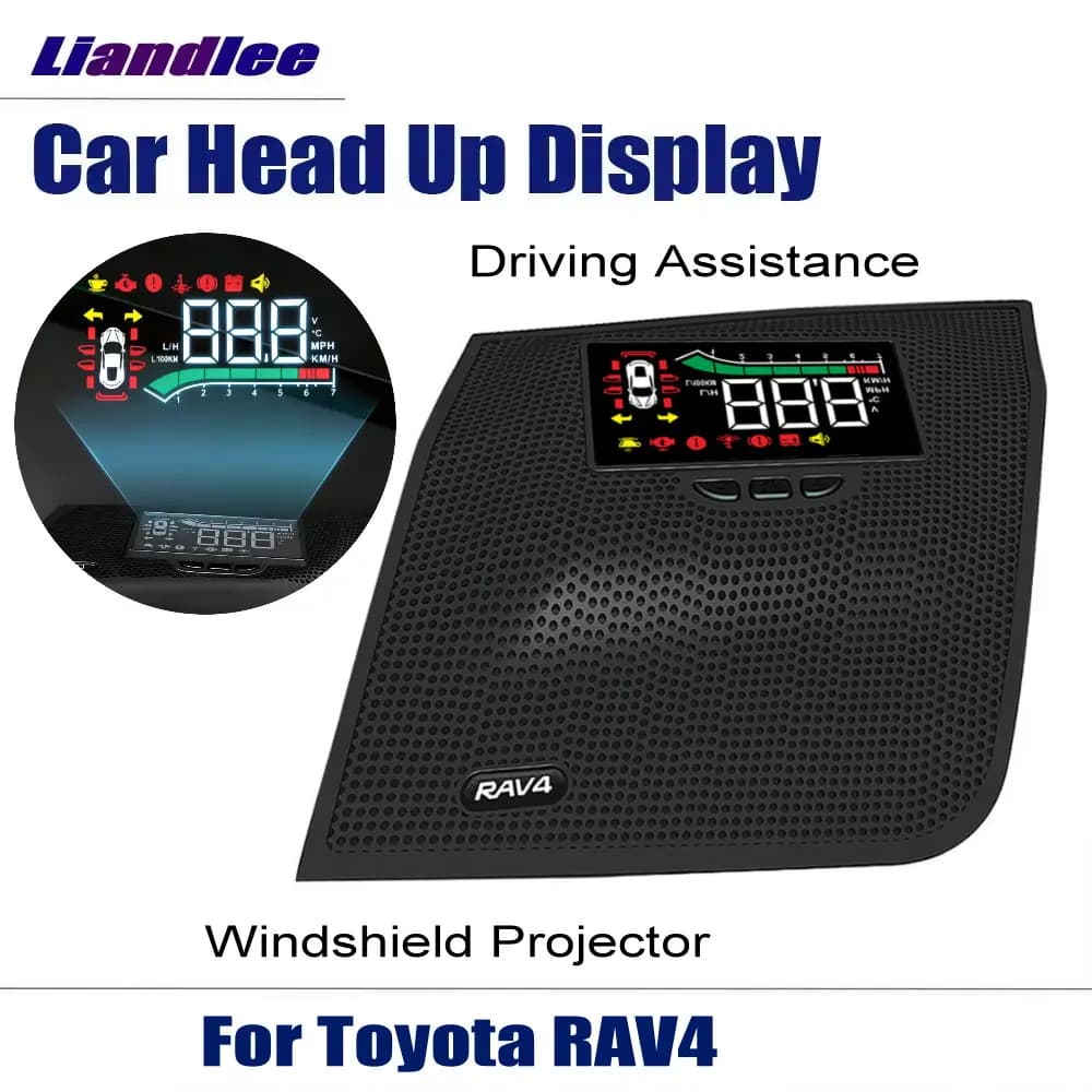 Display HUD per auto per Toyota RAV4 XA40/XA50 Wildlander 2013-2025, proiettore per parabrezza, accessori