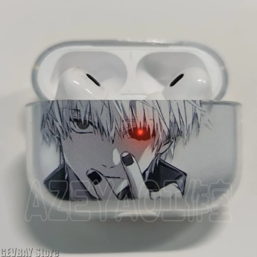 Anime Case for Apple AirPods 4, AirPods 4 Pro Cover for AirPods 4 Pro, Transparent Custodies for Auricolari