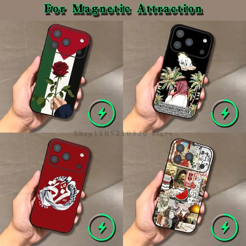 515 Deir ez-Zor S-yria Map Phone Case For iPhone 17,16,15,14,13,12,11,Pro,Max,Plus,E,Air,Mini Magnetic Magsafe Frosted