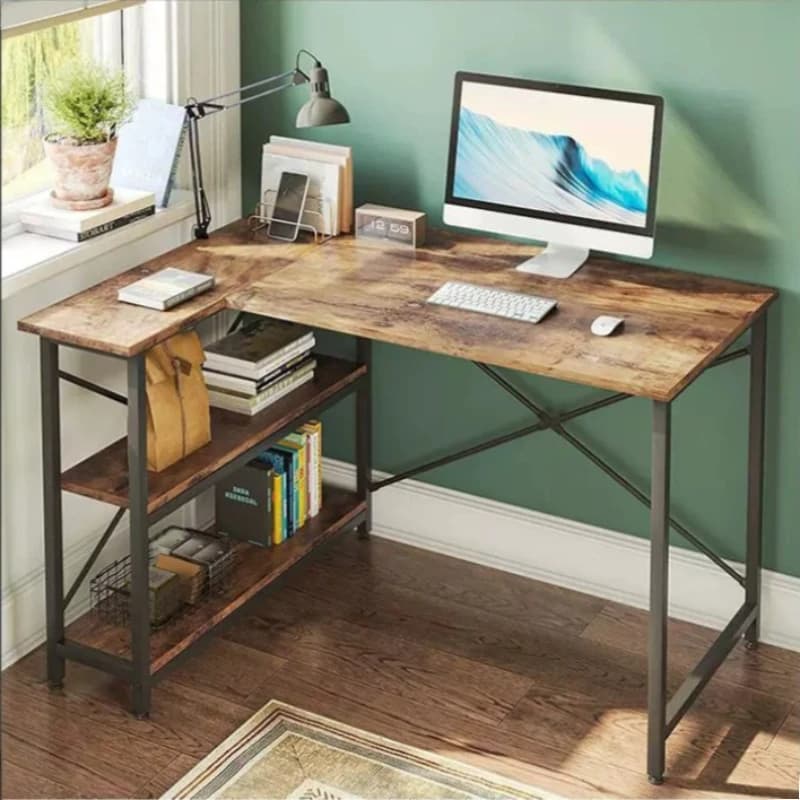 Low Price L Shape Office Desk Modern Minimalist Executive Work Laptop Office Desk Portable Stand Up Escritorios Luxury Furniture