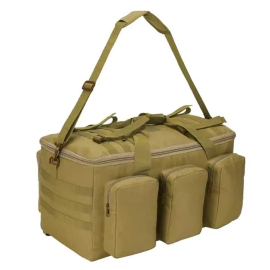 Borsa militare 3 in 1 da 50 litri, borsa da palestra per uomo, zaino convertibile da weekend per sport, viaggi e basket