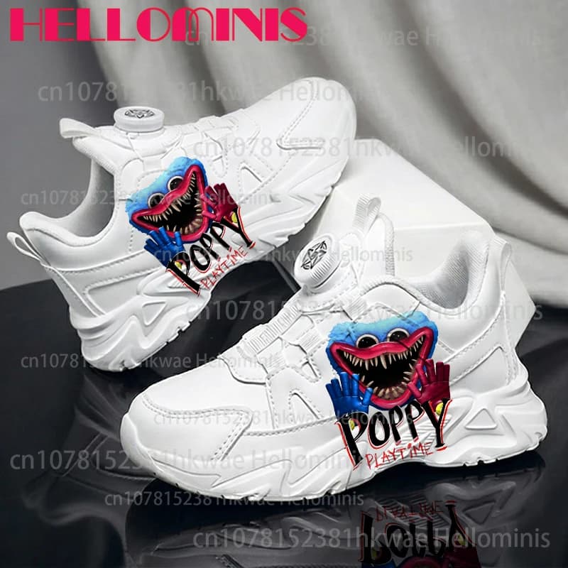 Popolari Scarpe Casual per Bambini e Bambine a Tema Poppy Playtime, con Supporto per l'Arco Plantare, Resistenti per Tutte le Stagioni, Scarponi da Trekking, Regalo