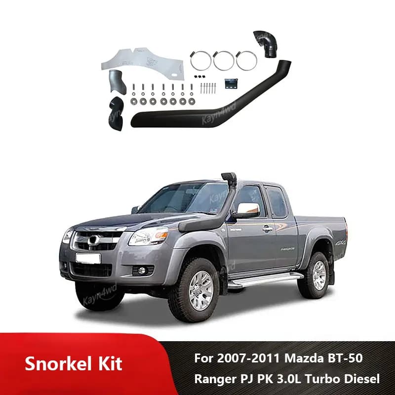 Off Road 4X4 Outdoor Accessories Air Suction snorkeling kit for Mazda BT50 BT-50 2007-2011 / Ranger PJ PK 3.0L Turbo Diesel