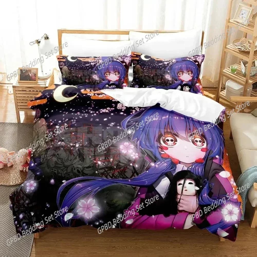Anime Dark Gathering 3D NUOVO copripiumino federa set biancheria da letto adulto ragazzo ragazza camera da letto decorazione bambini singolo doppio grande