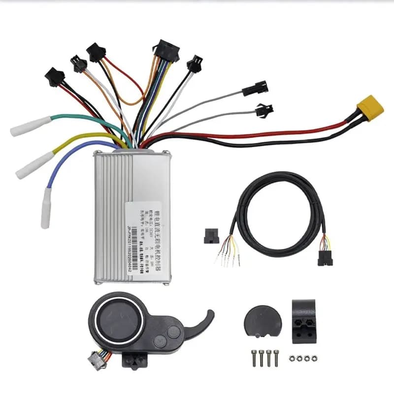 ABHT - Kit di ricambio per monopattini elettrici: Controller brushless DC 36V 19A e display strumenti per Trotinette Spa