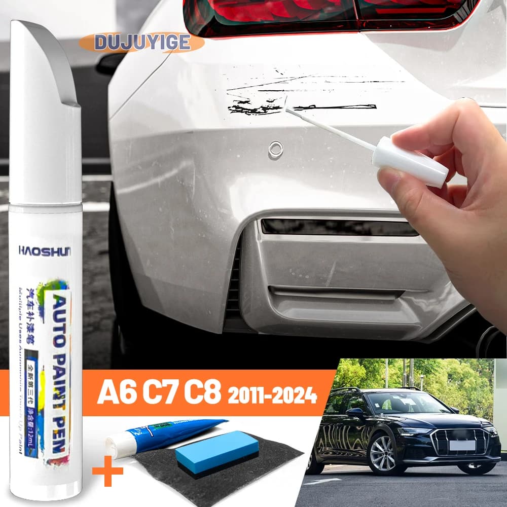 Auto Vernice Penna Vernice Cura Fissatore Riparazione Graffi Cera Pittura Rimozione Graffi Per Audi A6 C7 4G C8 4K 2011-2024 2018 2019 2022 2023