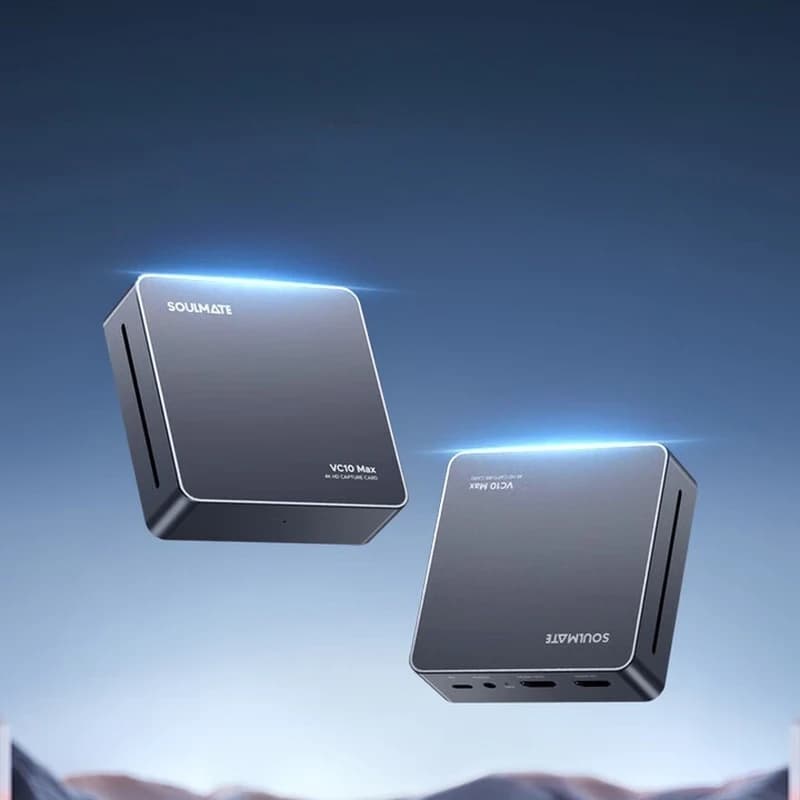 VC10Max 4 GB di RAM per streaming live HDMI 4K per PS5/Xbox/Switch Scheda di acquisizione video per computer per conferenze di giochi per iPad mobile