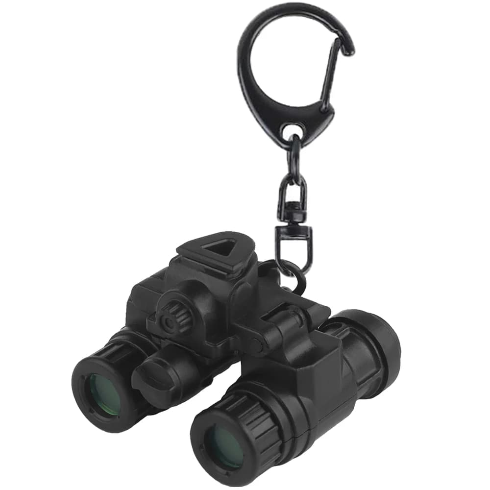 AN/PVS31 Modello di visione notturna binoculare Portachiavi stile tattico CS Attrezzatura da caccia Zaino Portachiavi Uomo Regalo Decorazione auto giocattolo