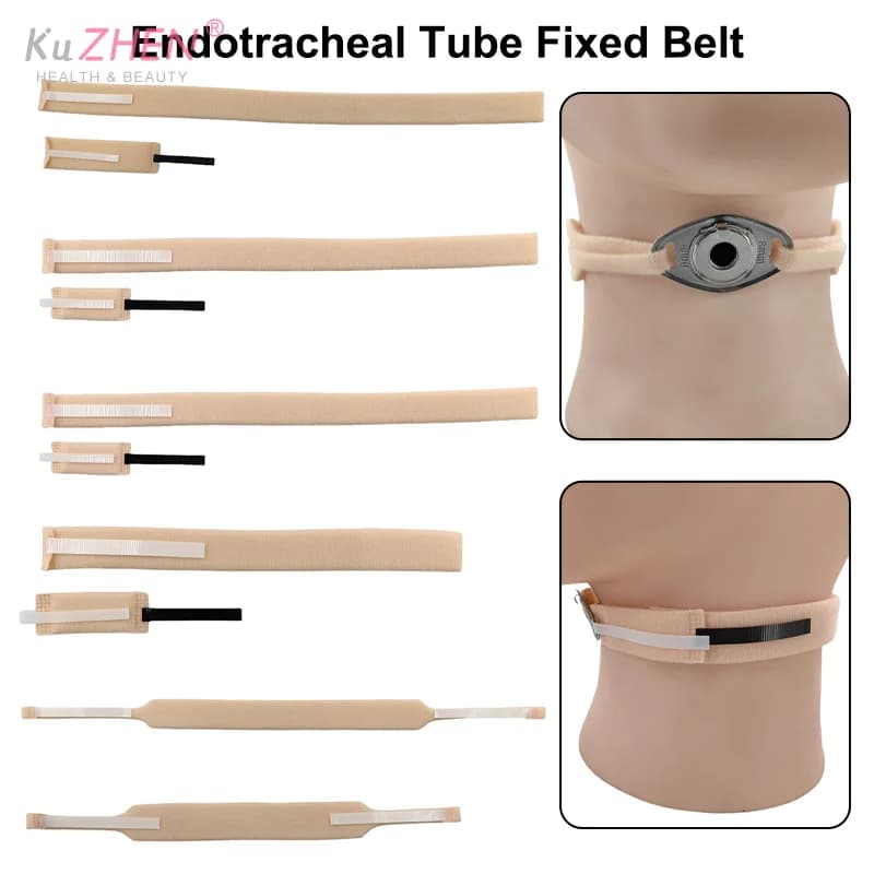 1 pz/2 pz support for neck naked fixing device of intratracheal tube strap tracheostomy support for fixed belt medical tracheal catheter