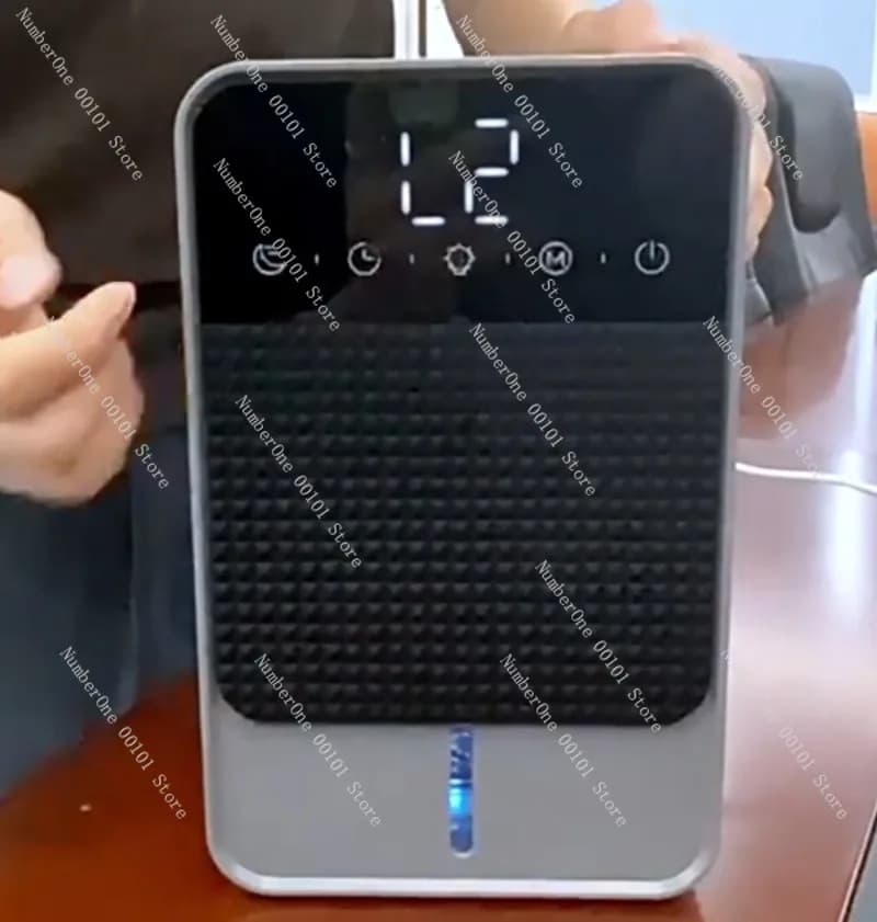 Mini deumidificatore portatile, per casa, ufficio, armadio, bagno, camera da letto, piccolo asciugatore d'aria silenzioso, deumidificatore USB da scrivania