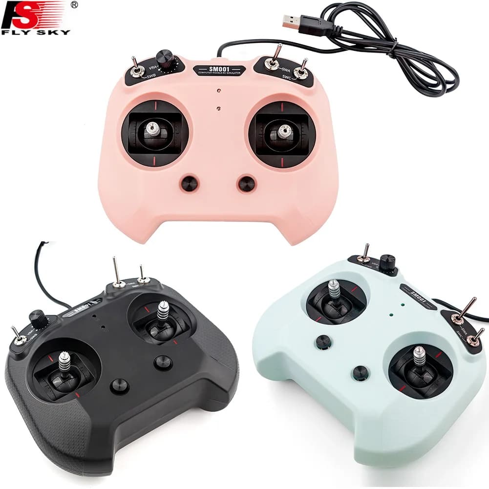Flysky SM001 6/8CH RC Simulator Supporto FMS G3/G3.5/G4/G5/G6/G7 5.0 XTR VRC per elicotteri Alianti ad ala fissa Droni FPV